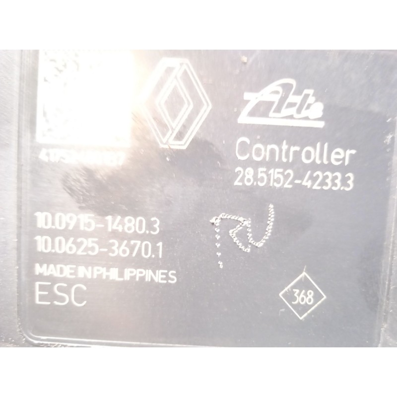Recambio de abs para renault megane iv berlina 5p zen referencia OEM IAM 476607355R 28515242333 10022010264
