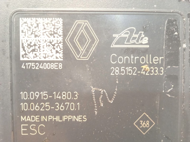 Recambio de abs para renault megane iv grandtour tech road referencia OEM IAM 476607355R 28515242333 10022010264