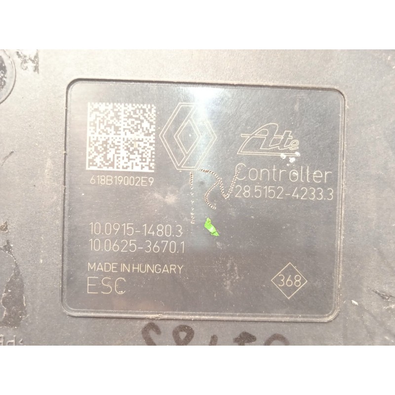 Recambio de abs para renault megane iv berlina 5p 1.2 tce energy referencia OEM IAM 476607355R 28515242333 10022010264