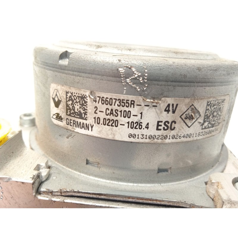 Recambio de abs para renault megane iv berlina 5p 1.2 tce energy referencia OEM IAM 476607355R 28515242333 10022010264