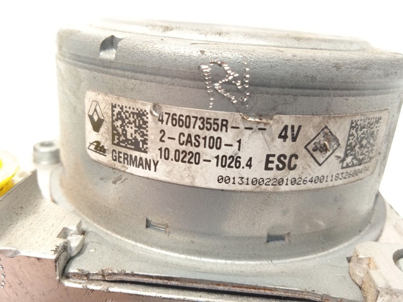 Recambio de abs para renault megane iv berlina 5p 1.2 tce energy referencia OEM IAM 476607355R 28515242333 10022010264
