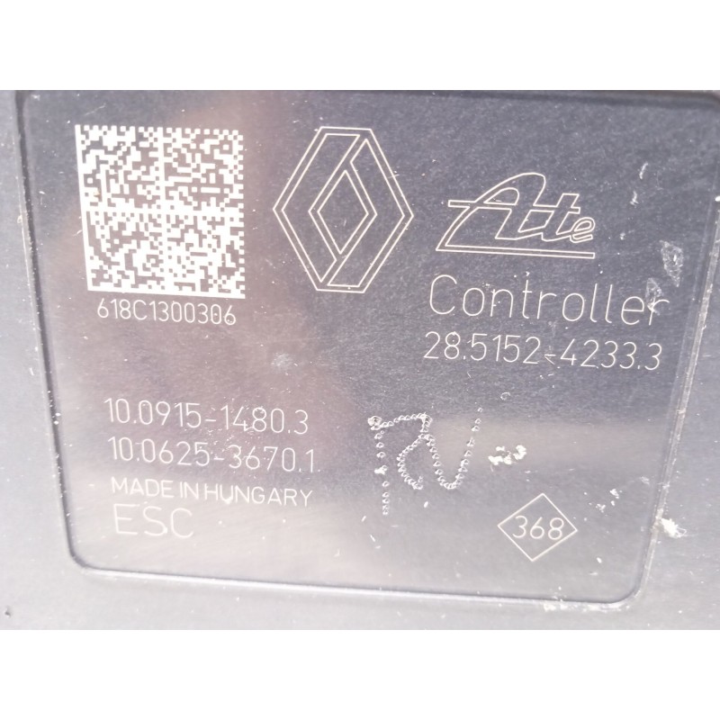 Recambio de abs para renault megane iv berlina 5p zen referencia OEM IAM 476607355R 28515242333 10022010264