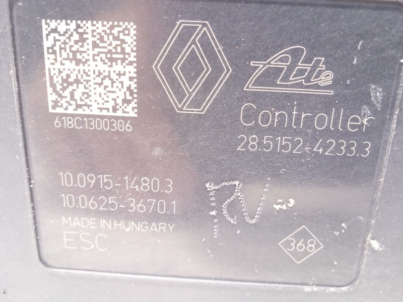 Recambio de abs para renault megane iv berlina 5p zen referencia OEM IAM 476607355R 28515242333 10022010264