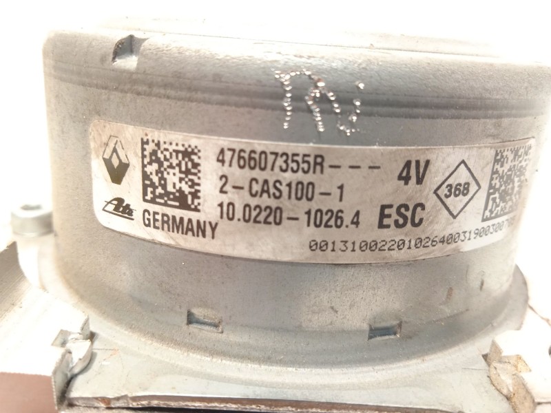 Recambio de abs para renault megane iv berlina 5p zen referencia OEM IAM 476607355R 28515242333 10022010264