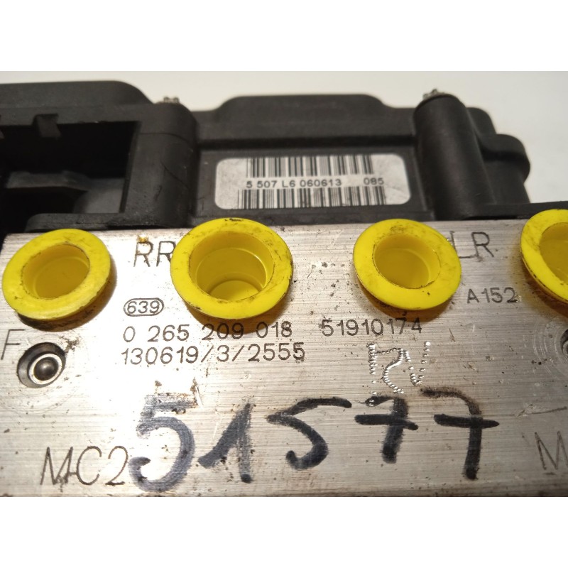 Recambio de abs para fiat punto (evo) (199) dynamic referencia OEM IAM 51910174 0265800176 0265209018