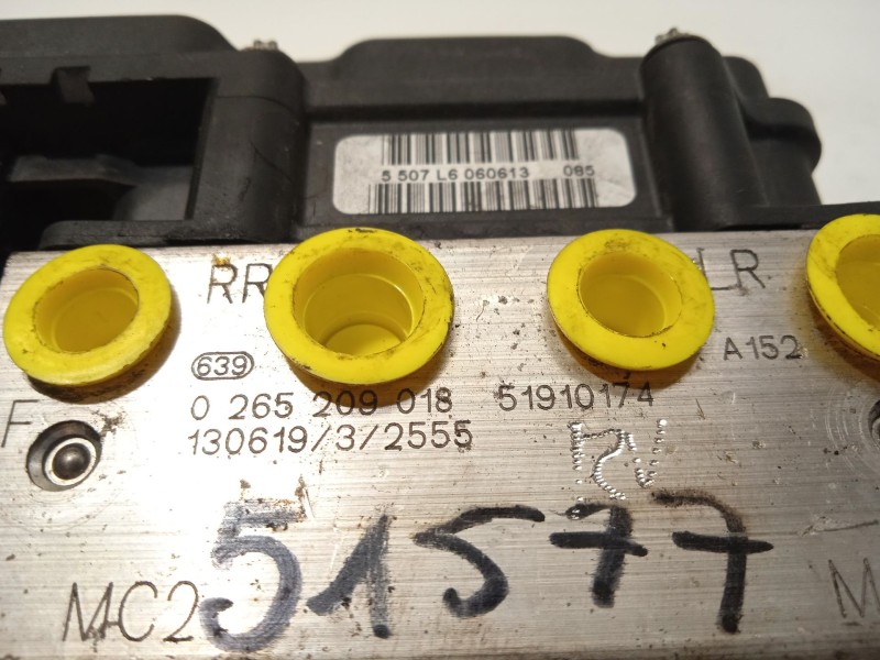 Recambio de abs para fiat punto (evo) (199) dynamic referencia OEM IAM 51910174 0265800176 0265209018
