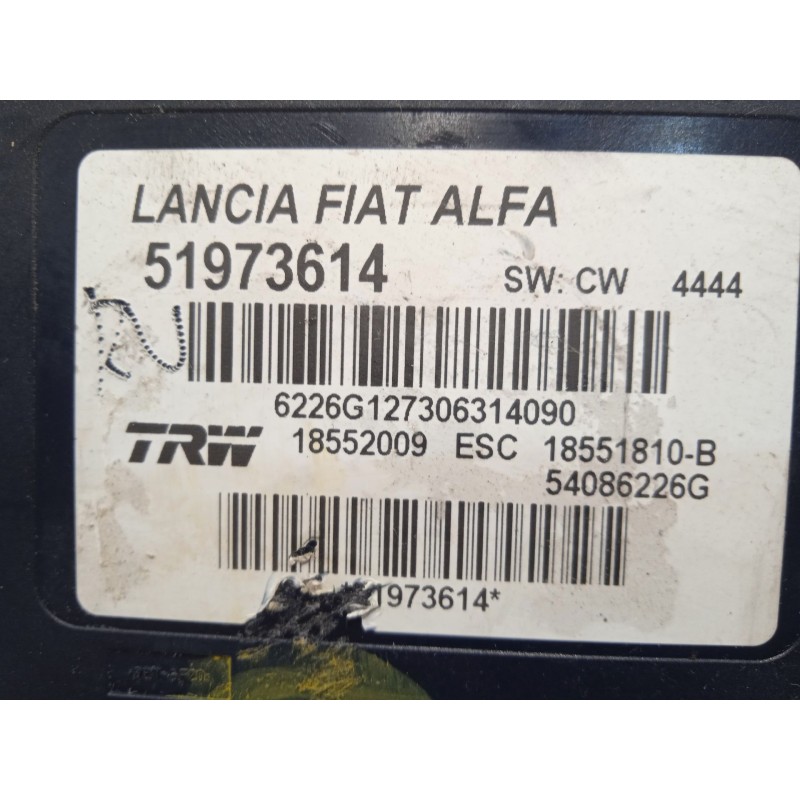 Recambio de abs para fiat 500l (351_, 352_) 1.4 (199lyb1b) referencia OEM IAM 51973614 54086226G 18552009