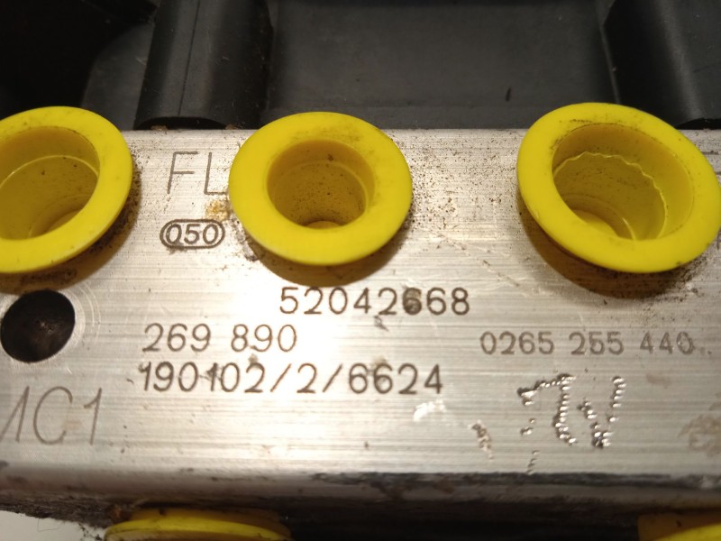 Recambio de abs para fiat 500 1.2 referencia OEM IAM 52042668 2265106579 269890
