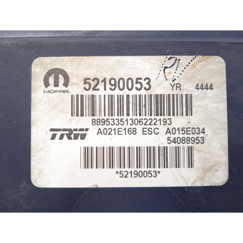 Recambio de abs para fiat 500x (334_) 1.0 (334.axn1b) referencia OEM IAM 52190053 54088953 A021E168