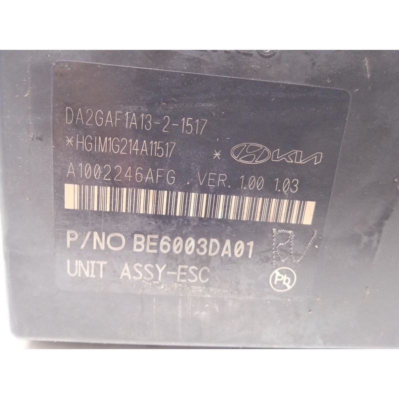 Recambio de abs para kia stonic (yb) 1.0 t-gdi eco-dynamics+ referencia OEM IAM 58910H8450 BH6013DA01 BE6003DA01