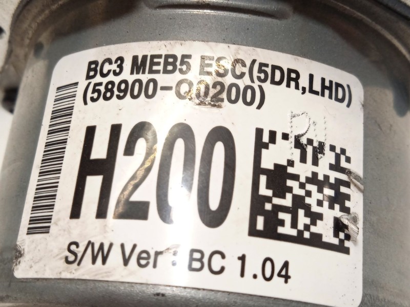 Recambio de abs para hyundai i20 iii (bc3, bi3) 1.2 referencia OEM IAM 58910Q0200 Q058920500 6158941600