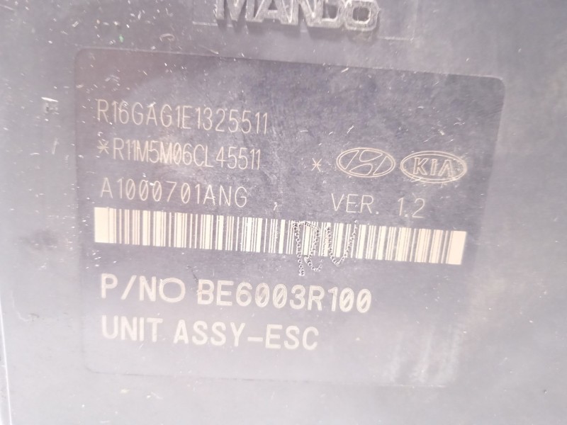 Recambio de abs para hyundai tucson tecno 2wd referencia OEM IAM 58920D7100 BE6003R100 MGH80BH6013R100