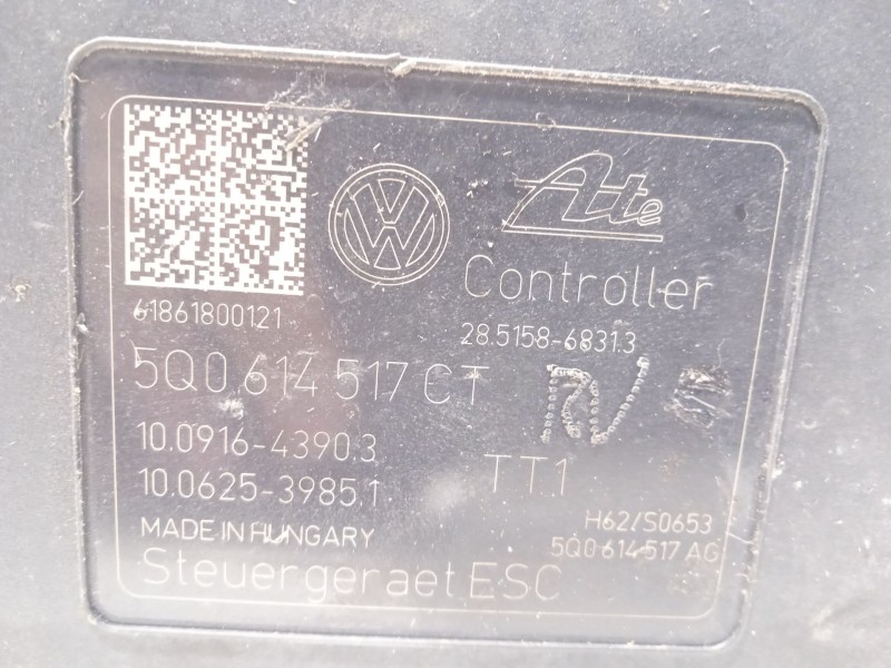 Recambio de abs para seat leon (5f1) 1.2 tsi referencia OEM IAM 5Q0614517CT 10022012424 10091643903