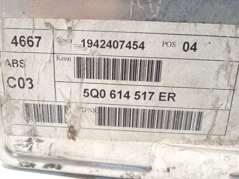 Recambio de abs para volkswagen t-roc (a11, d11) 1.6 tdi referencia OEM IAM 5Q0614517ER 10022019184 