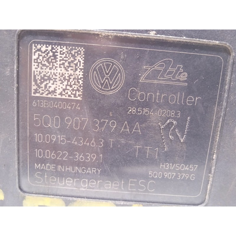 Recambio de abs para audi a3 sportback (8va) ambiente referencia OEM IAM 5Q0614517T 5Q0907379AA 10022003734