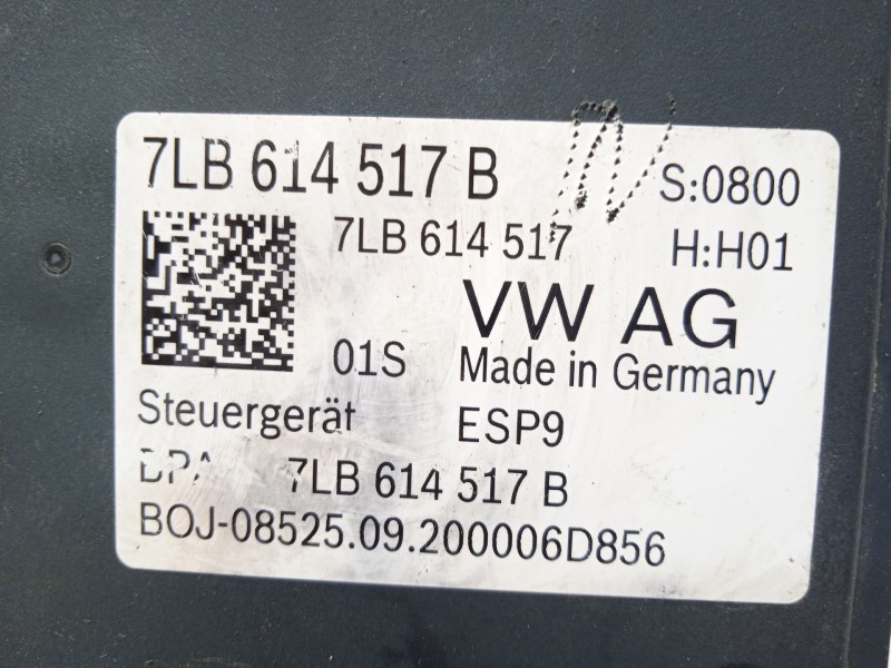 Recambio de abs para volkswagen transporter t6 furgoneta (sga, sgh, sha, shh) 2.0 tdi 4motion referencia OEM IAM 7LB614517B 9701