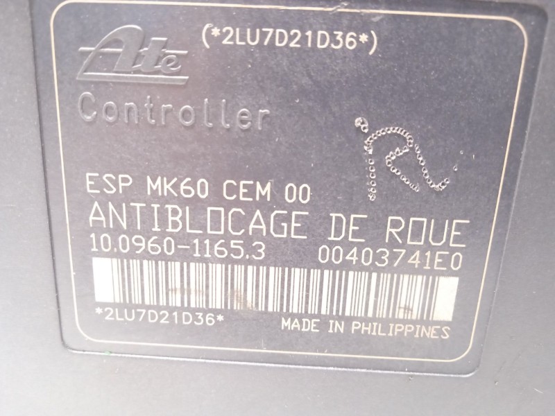 Recambio de abs para citroën c5 berlina collection referencia OEM IAM 9659770580 10096011653 10020602334