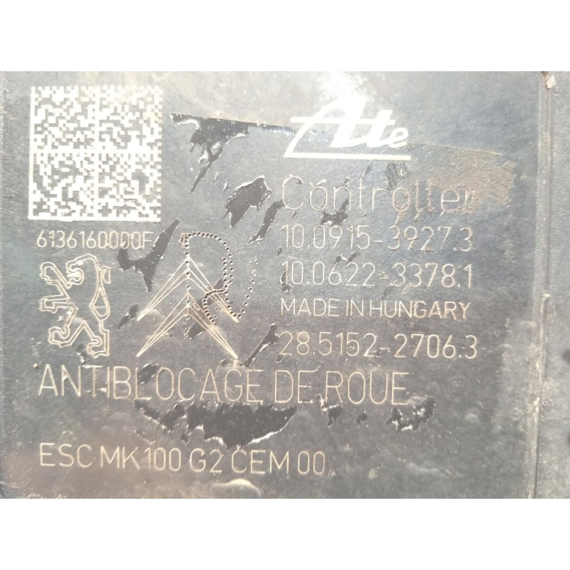 Recambio de abs para peugeot 2008 (--.2013) active referencia OEM IAM 9807180380 10091539273 10022002774