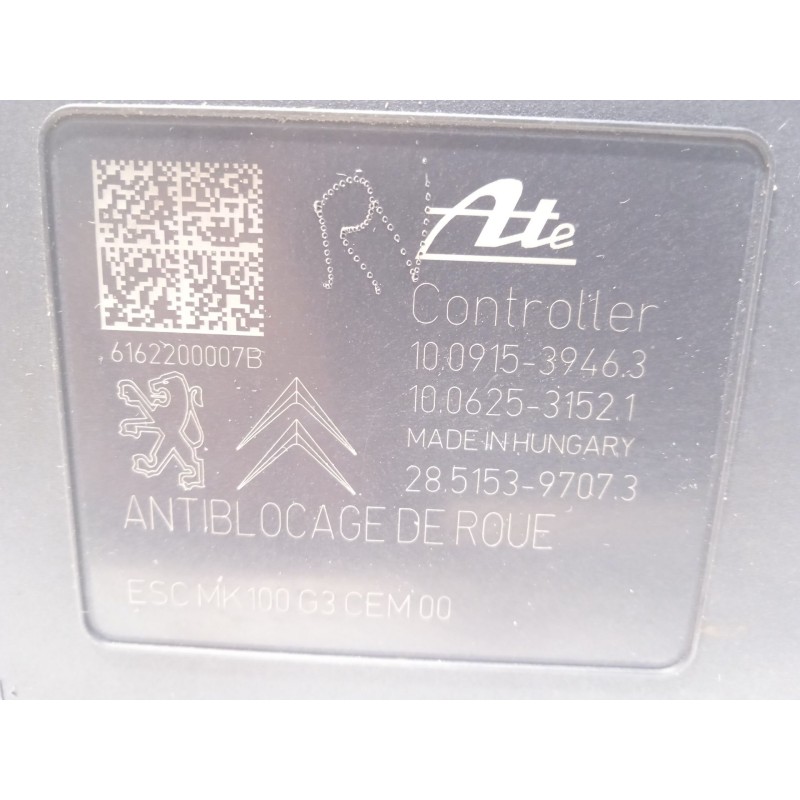 Recambio de abs para citroën c-elysée exclusive referencia OEM IAM 9814482680 10091539463 10022006744