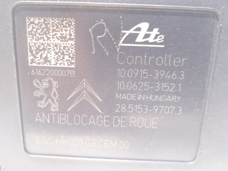 Recambio de abs para citroën c-elysée exclusive referencia OEM IAM 9814482680 10091539463 10022006744