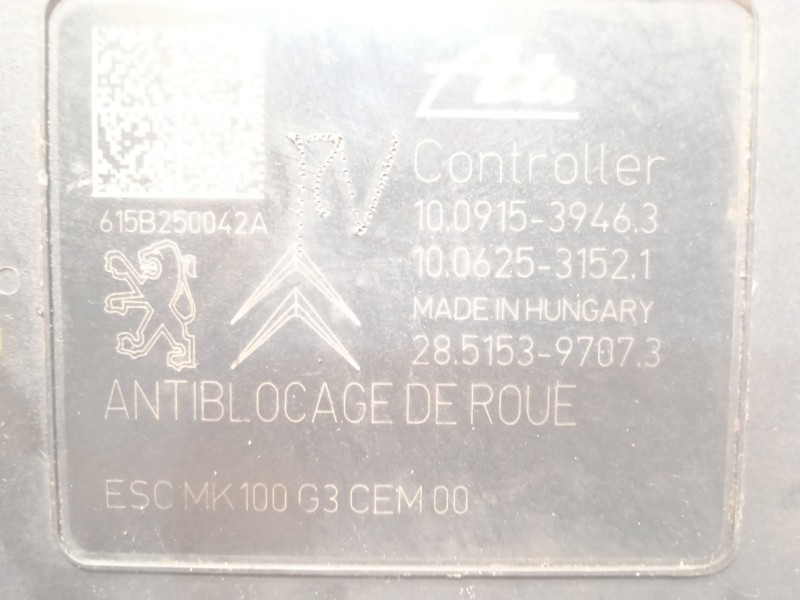 Recambio de abs para peugeot 208 active referencia OEM IAM 9814482680 10091539463 10022006744