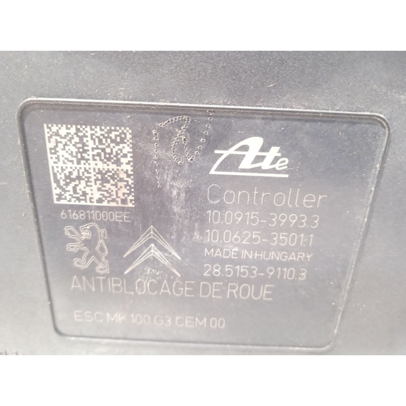 Recambio de abs para citroën c4 cactus shine referencia OEM IAM 9819474880 10091539933 10022008984