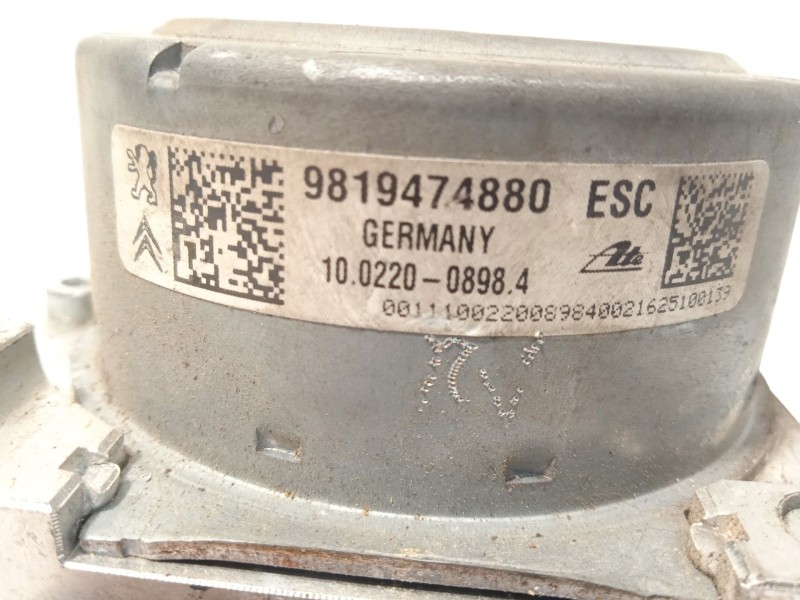 Recambio de abs para citroën c4 cactus shine referencia OEM IAM 9819474880 10091539933 10022008984