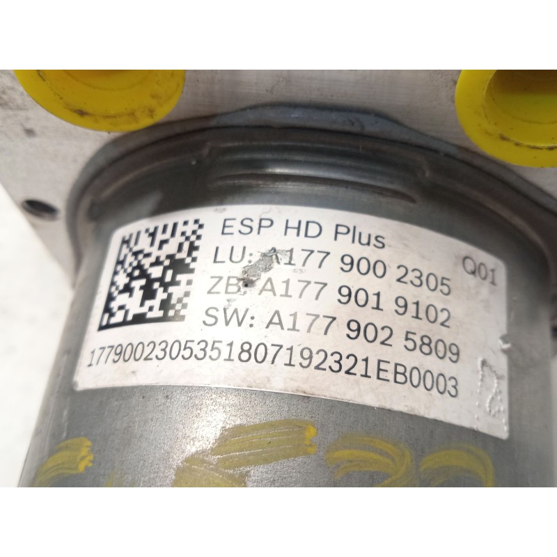 Recambio de abs para mercedes-benz clase cla (w118) 200 coupe (118.387) referencia OEM IAM A1779002305 2265106582 970136