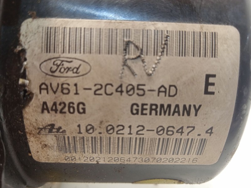 Recambio de abs para ford c-max ii van 1.6 tdci referencia OEM IAM AV612C405AD 10096101313 10021206474