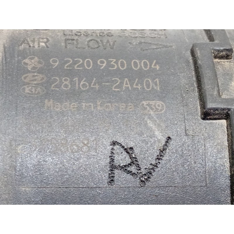 Recambio de caudalimetro para hyundai i30 (fd) 1.6 crdi referencia OEM IAM 9220930004 23758681 281642A401