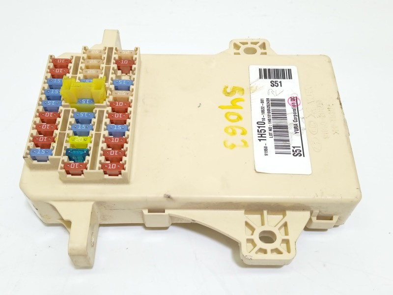 Recambio de caja reles / fusibles para hyundai i30 (fd) 1.6 crdi referencia OEM IAM 919501H510  919502H500