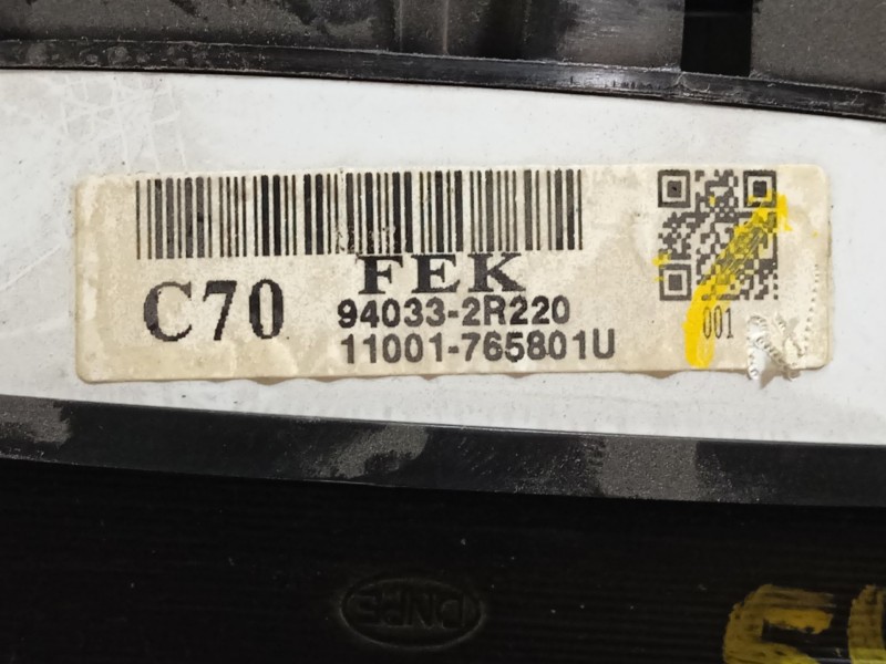 Recambio de cuadro instrumentos para hyundai i30 (fd) 1.6 crdi referencia OEM IAM 940332R220  