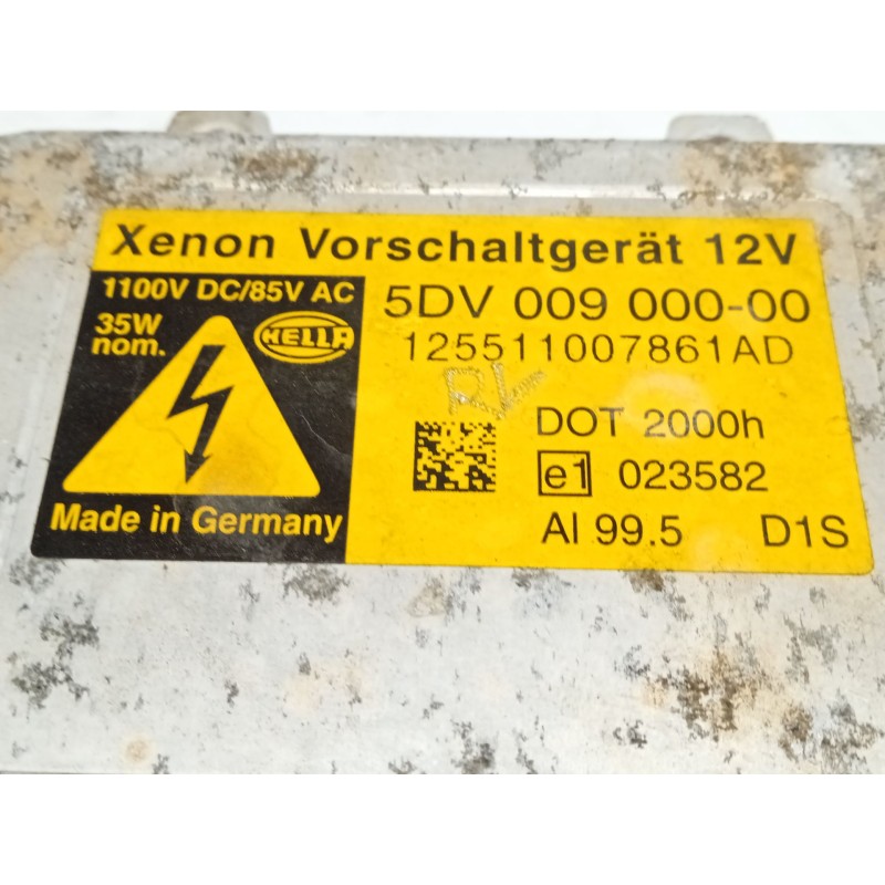 Recambio de centralita faro xenon derecho para bmw 5 (e60) 525 i referencia OEM IAM 5DV009000  E1023582