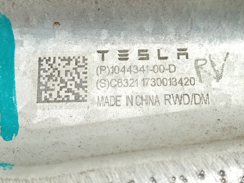 Recambio de brazo suspension inferior delantero izquierdo para tesla model 3 (5yj3) ev referencia OEM IAM 104434100D  