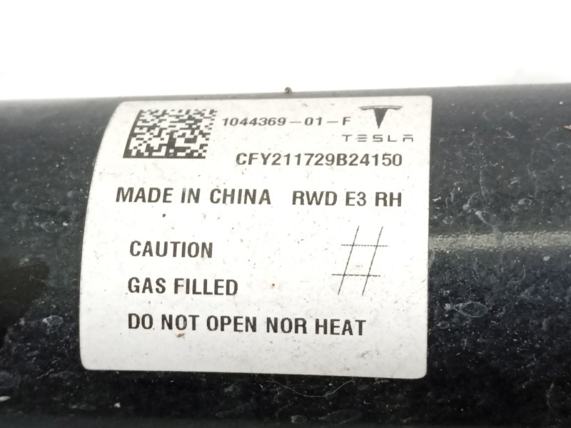 Recambio de amortiguador delantero derecho para tesla model 3 (5yj3) ev referencia OEM IAM 104436901F  