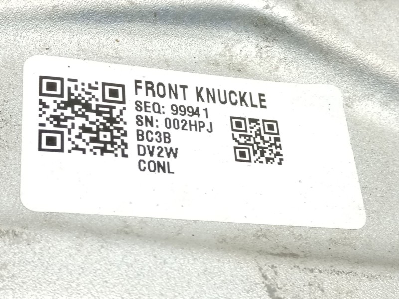 Recambio de mangueta delantera izquierda para tesla model 3 (5yj3) ev referencia OEM IAM 104431100E  104412300B