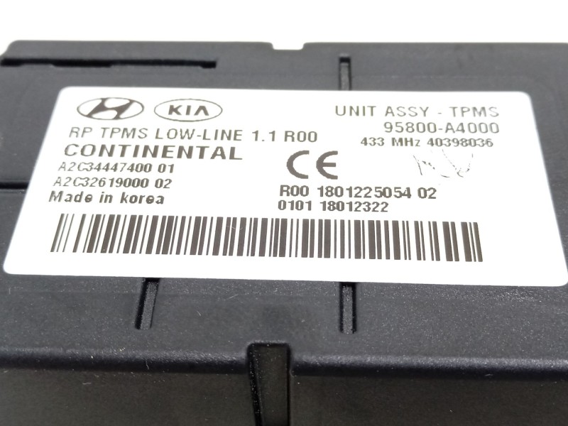 Recambio de modulo electronico para kia carens iv van (a4) crdi referencia OEM IAM 95800A4000  