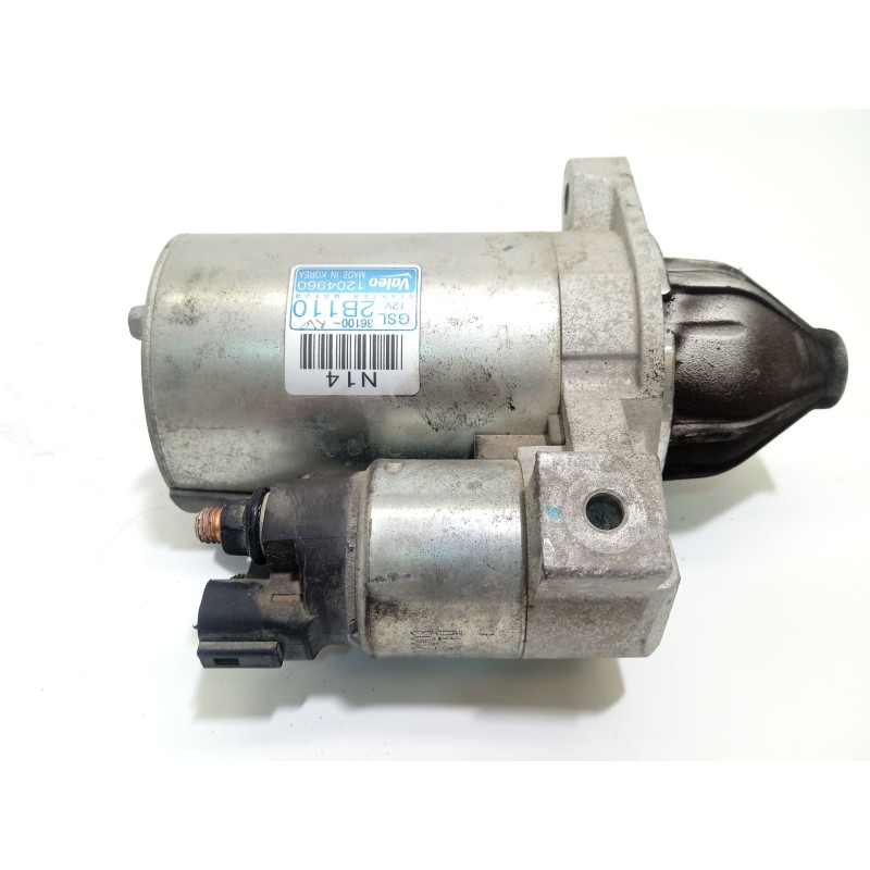 Recambio de motor arranque para kia carens iv van (a4) crdi referencia OEM IAM 1204960 361002B110 