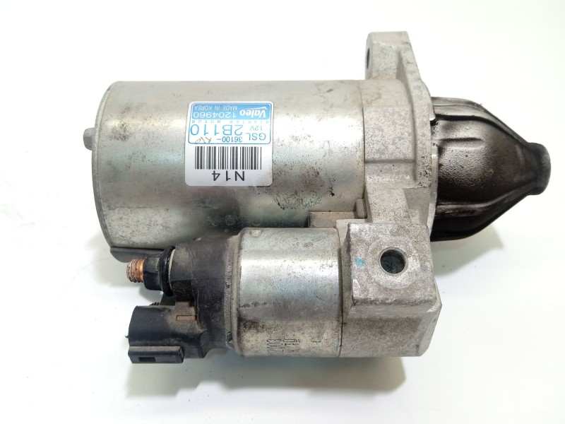 Recambio de motor arranque para kia carens iv van (a4) crdi referencia OEM IAM 1204960 361002B110 