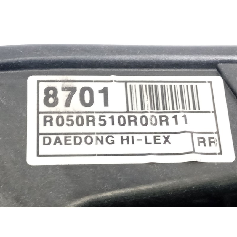 Recambio de elevalunas trasero derecho para kia carens iv van (a4) crdi referencia OEM IAM 83480A4050C  18A300277