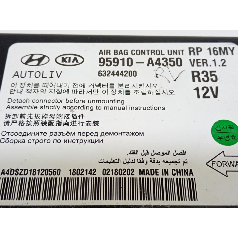 Recambio de kit airbag para kia carens iv van (a4) crdi referencia OEM IAM 84710A4100WK 84530A4000 56900A4000