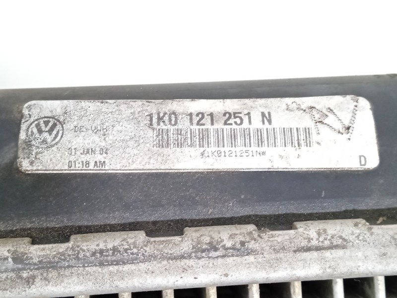 Recambio de radiador agua para volkswagen golf v (1k1) 2.0 tdi 16v referencia OEM IAM 1K0121251N  