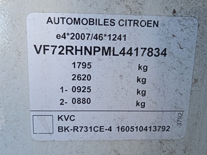 citroën c3 aircross ii (2r_, 2c_) del año 2020