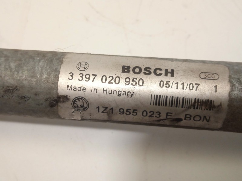 Recambio de motor limpia delantero para skoda octavia berlina (1z3) rs referencia OEM IAM 1Z1955023E 3397020950 