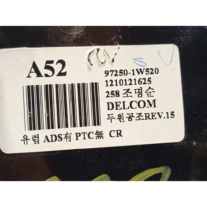 Recambio de mando climatizador para kia rio drive referencia OEM IAM 972501W520  