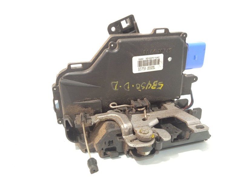 Recambio de cerradura puerta delantera derecha para skoda octavia berlina (1z3) rs referencia OEM IAM 3D1837016AC  