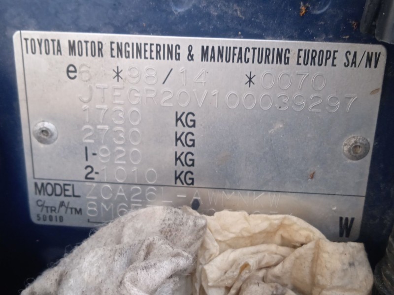 toyota rav 4 ii (_a2_) del año 2003