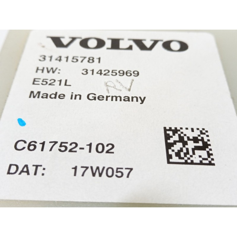 Recambio de modulo electronico para volvo xc60 2.4 diesel cat referencia OEM IAM 31415781 C61752102 31425969