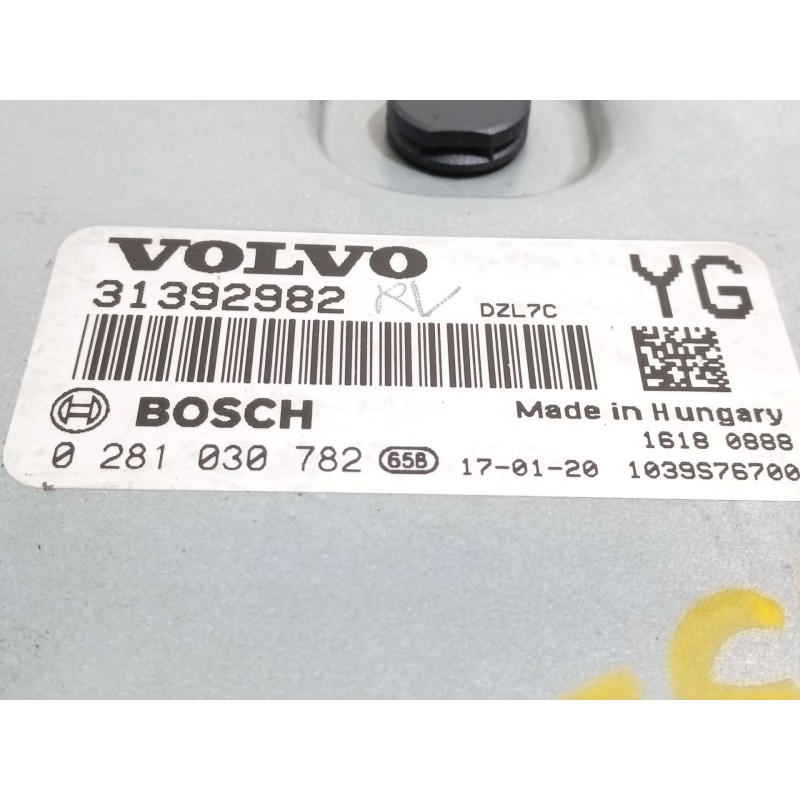 Recambio de centralita motor uce para volvo xc60 2.4 diesel cat referencia OEM IAM 31392982  0281030782
