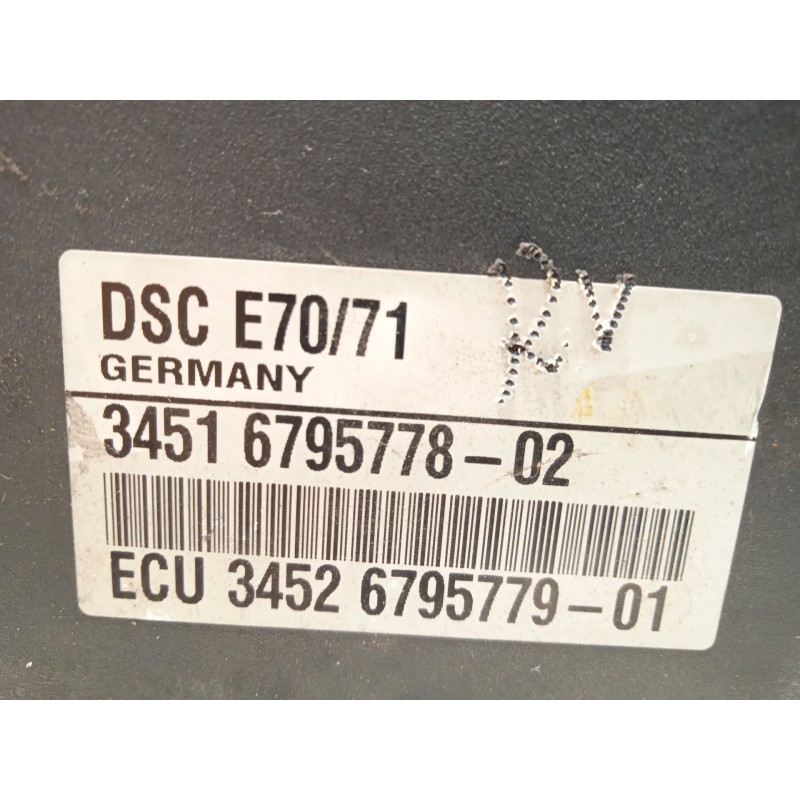 Recambio de abs para bmw x5 (e70) 3.0d referencia OEM IAM 34516780126 34516783056 0265250200